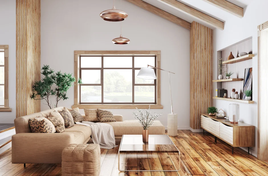 Cozy Living Room Remodeling | Natural & Modern Designs | BUILDUP Remodeling & Construction