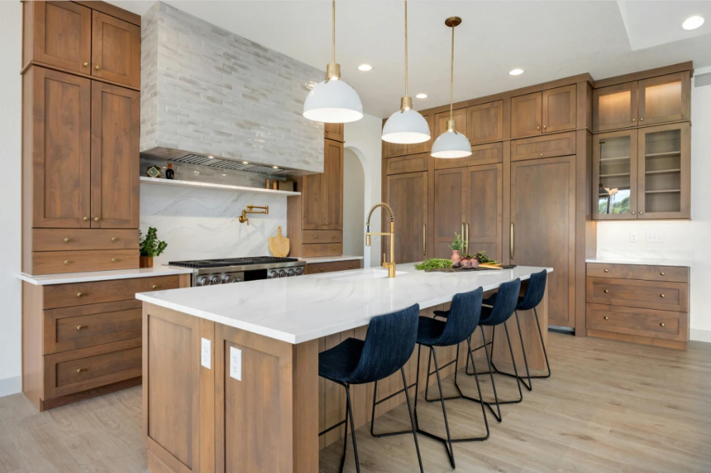 Modern Kitchen Remodel with Wood Cabinetry | BUILDUP Remodeling & Construction